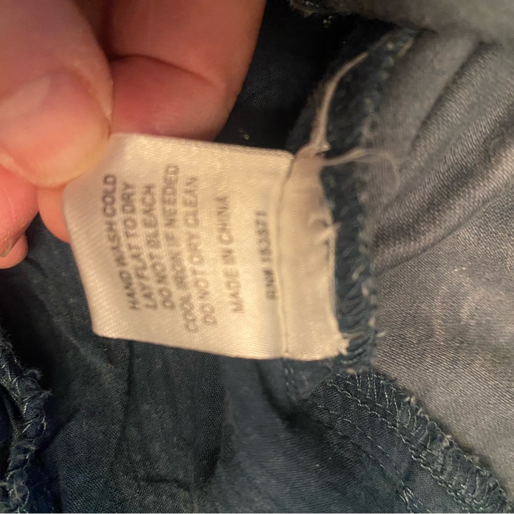 NWOT Oli & Hali Light Blue Wide-Leg Cargo Joggers - Picture 10 of 13